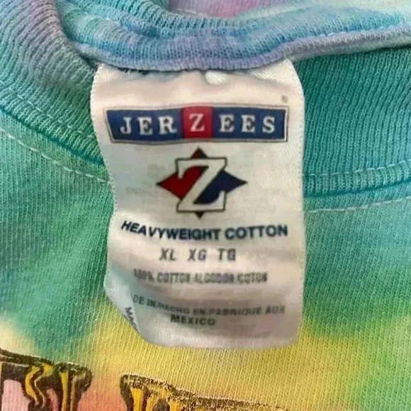 The Dead Wave That Flag 2004 Tie-dye Tour Shirt Size XL - Picture 6 of 7